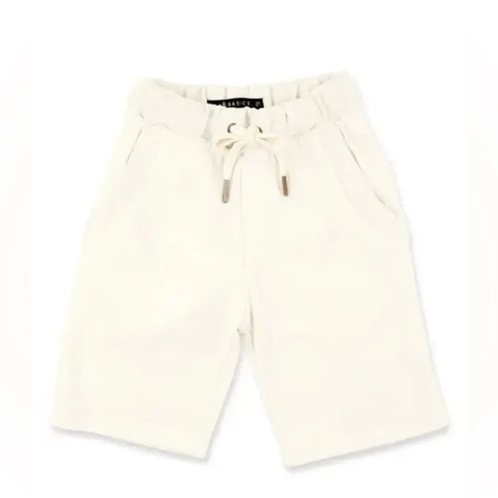 NWT Miki Miette Cream Kid’s Rusty French Terry Shorts Size 6Y